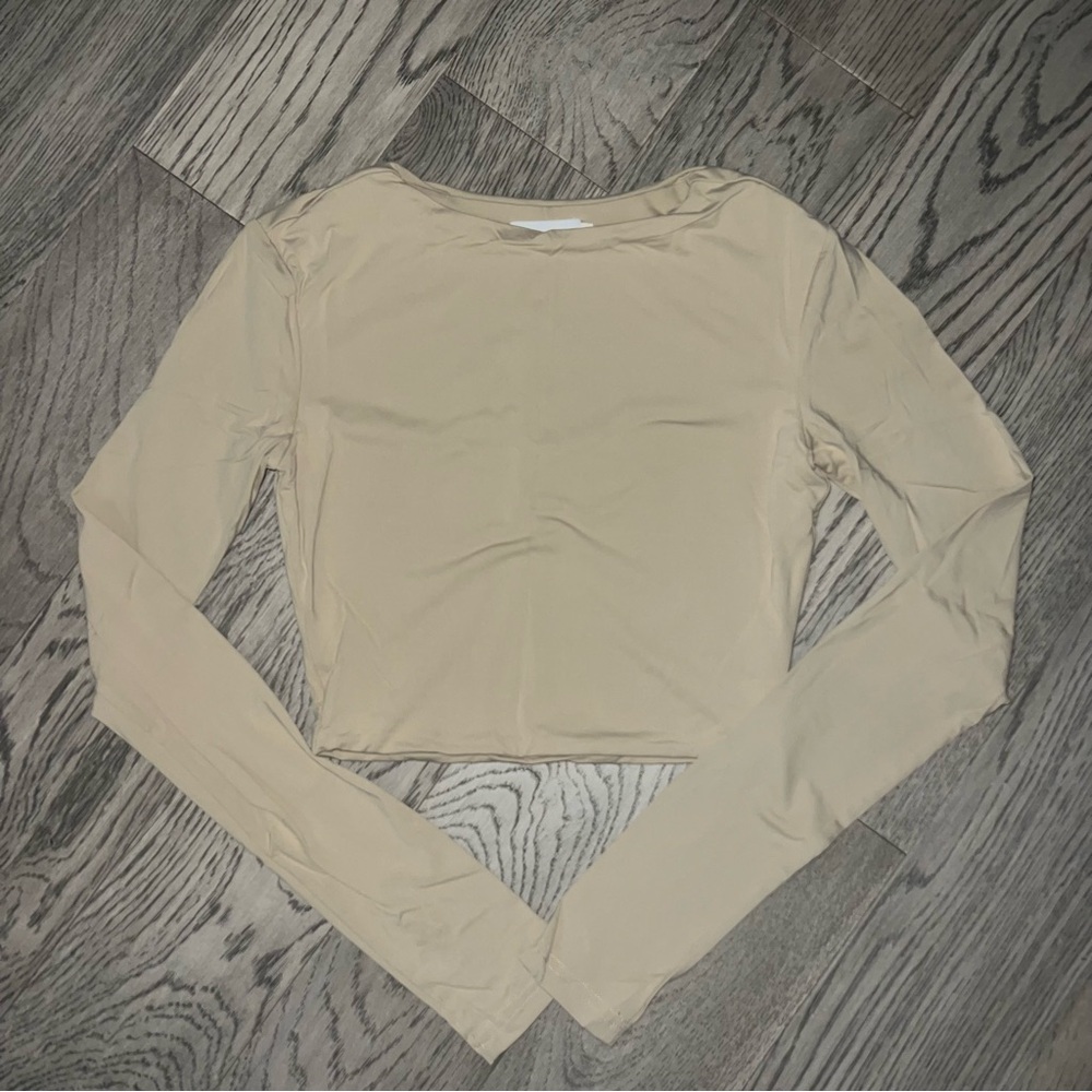 Meshki Long Sleeve Crop Top